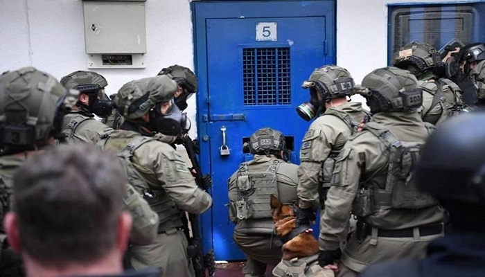 قوات القمع تقتحم قسمي 5 و6 في سجن مجدو وتعتدي على الأسرى
