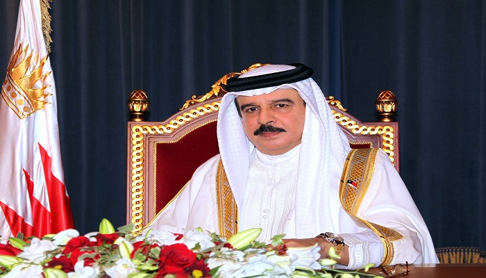 ملك البحرين : التوقيع على إعلان تأييد السلام 