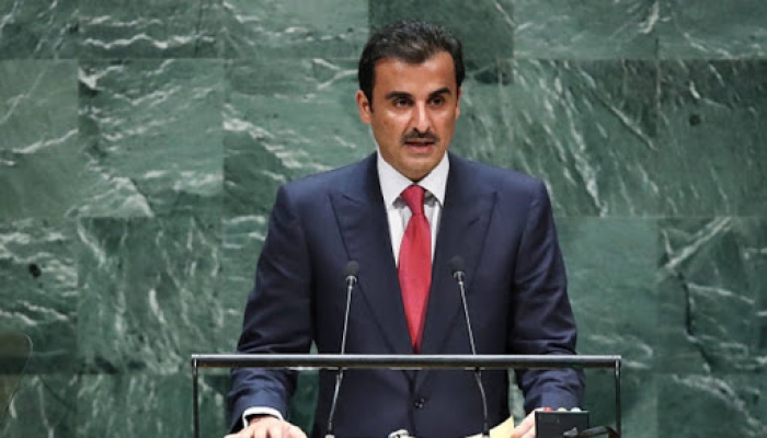 أمير قطر: أي ترتيبات لا تستند إلى قرارات الشرعية الدولية لا تحقق السلام ولو سميت سلاما
