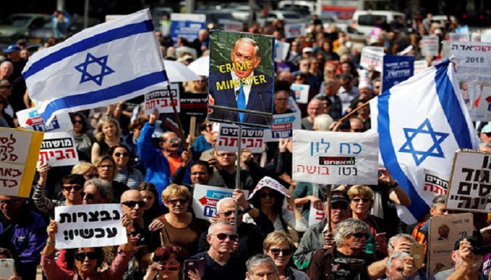 آلاف الإسرائيليين يواصلون التظاهر ضد نتنياهو للأسبوع الـ11
