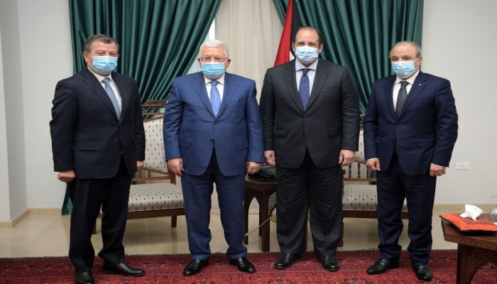 الرئيس يستقبل رئيسي جهازي المخابرات العامة المصرية والأردنية
