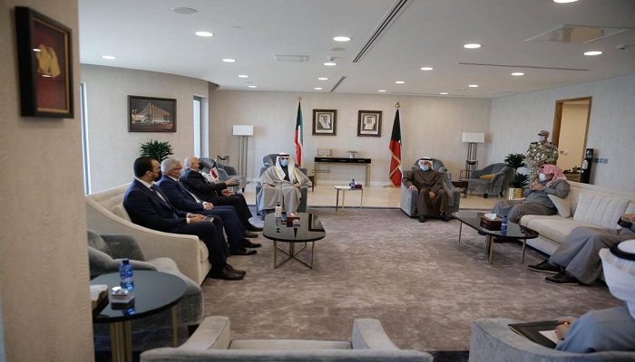 الرجوب يطلع رئيس مجلس الامة الكويتي على آخر المستجدات السياسية