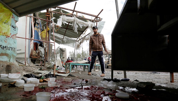 انتحاري يقتل 13 ويصيب 20 في سوق ببغداد
