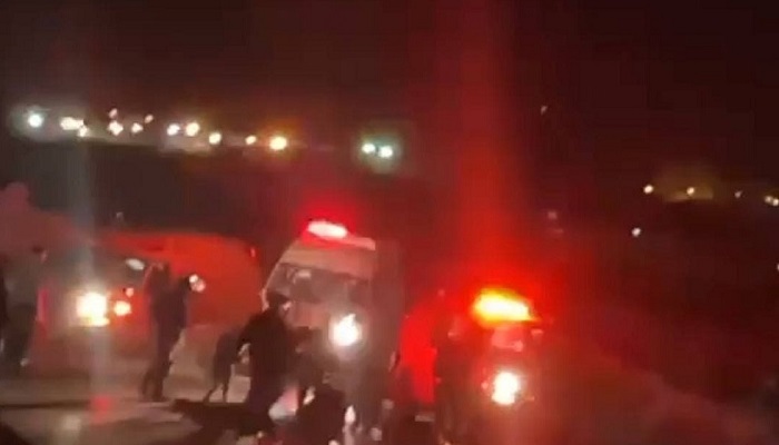 إصابة جندي إسرائيلي بعملية دهس على حاجز قلنديا
