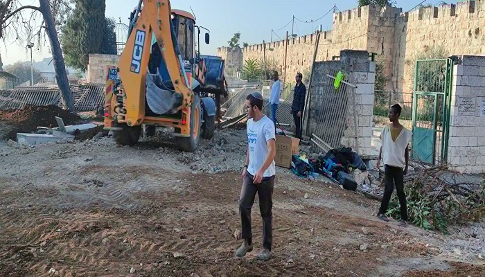 وزارة شؤون القدس: تجريف المقبرة اليوسفية عدوان على تاريخ وهوية القدس
