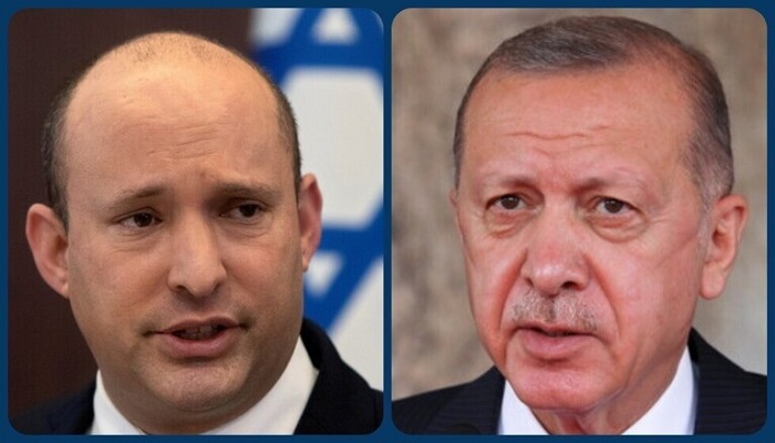 الإعلام العبري: أردوغان أعرب لبينيت عن رغبته بتوثيق العلاقات مع إسرائيل
