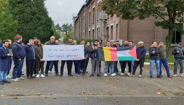 الجالية الفلسطينية في بلجيكا ترحب بوسم منتجات المستعمرات
