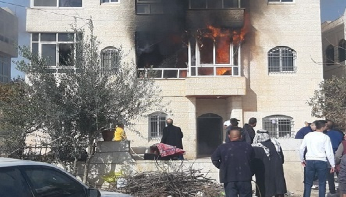 وفاة طفل جراء حريق بمنزل في سعير

