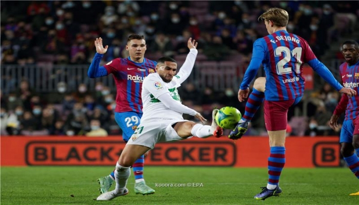 برشلونة يحبط إلتشي