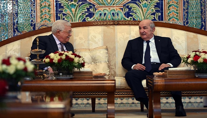 الرئيس الجزائري يعلن صرف 100 مليون دولار لفلسطين

