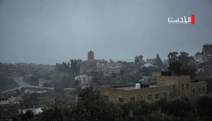 آخر تطورات المنخفض الجوي الذي يضرب فلسطين الساعات القادمة
