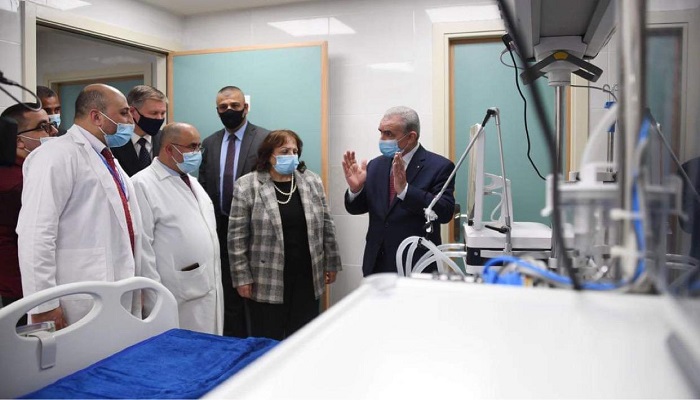 افتتاح قسم جديد للعناية المكثفة والتنظير بسعة 11 سريرا في مجمع فلسطين الطبي
