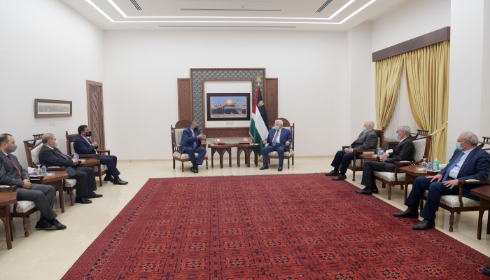 الرئيس يستقبل رئيس الهيئة المستقلة للانتخابات في المملكة الأردنية
