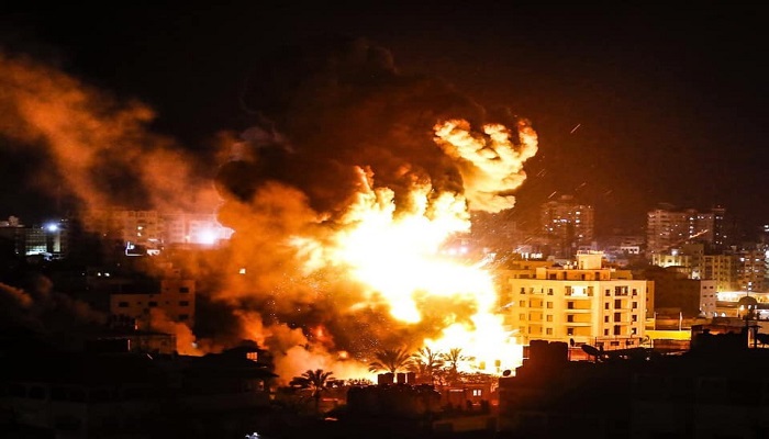 إصابتان في تجدد للقصف الإسرائيلي على قطاع غزة