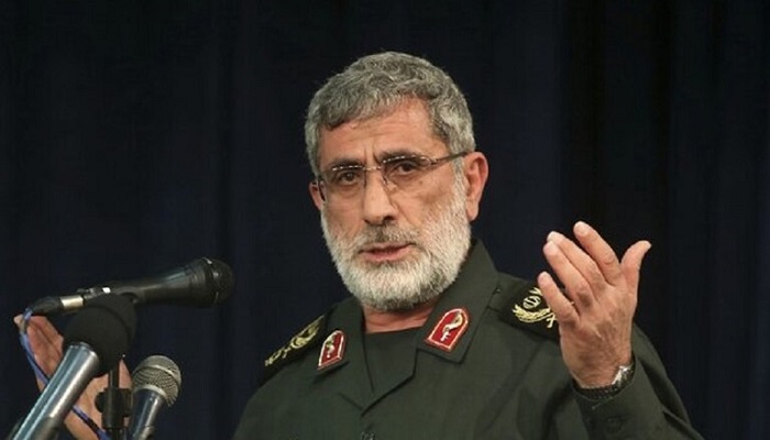كلمة قائد فيلق القدس الإيراني خلال تشييع نائبه
