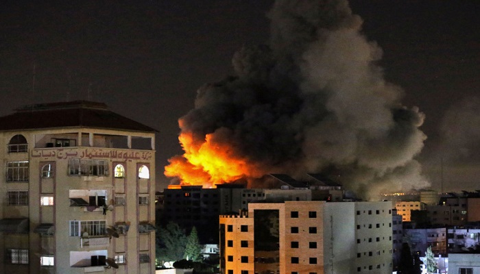داخلية غزة: طائرات الاحتلال دمرت جميع مقرات الشرطة في القطاع

