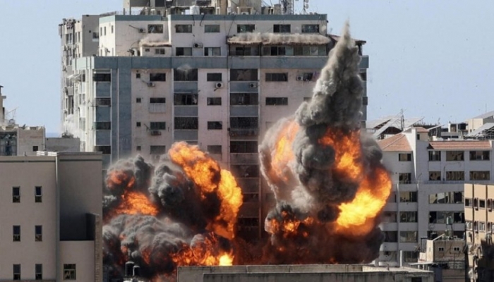 حماس: ترد على إدعاءات الاحتلال بوجود مكاتب للحركة في برج الجلاء
