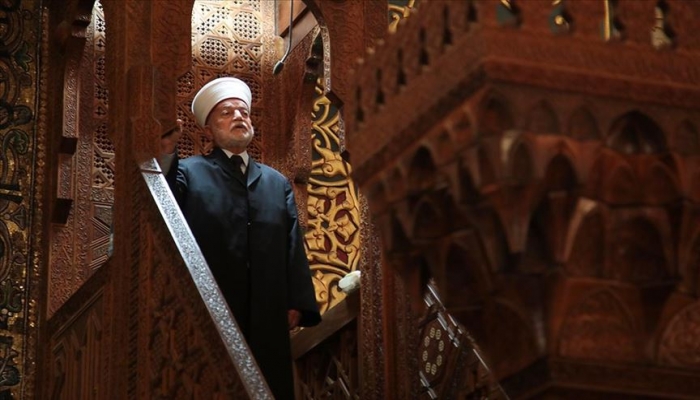 مفتي القدس يعلق على حادثة الاعتداء عليه داخل المسجد الأقصى