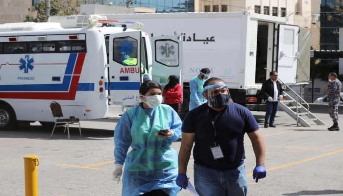 الأردن: 12 وفاة و842 إصابة جديدة بفيروس كورونا
