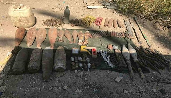 العثور على طن من المواد شديدة الانفجار في أطراف العاصمة العراقية