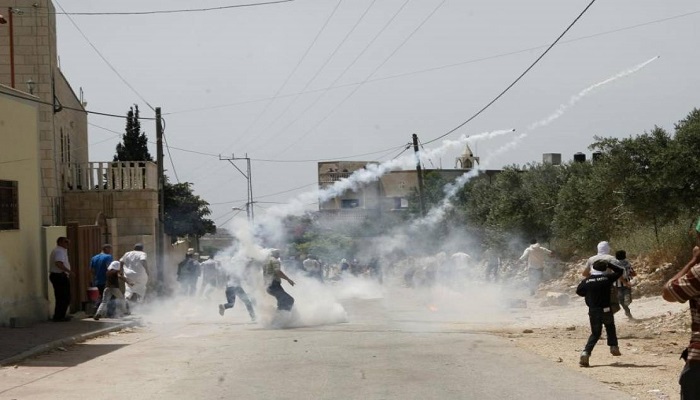 إصابات بالرصاص واعتقال شاب خلال قمع الاحتلال لمسيرة كفر قدوم شرق قلقيلية
