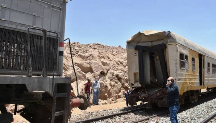 مصر.. إصابة 13 شخصا بحادث قطارات جديد في السد العالي بأسوان
