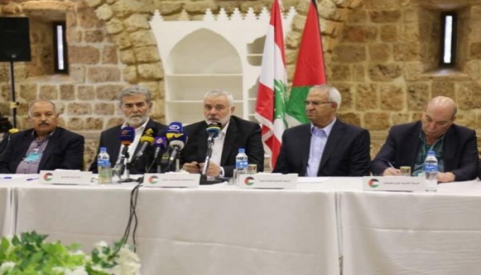 حماس تكشف تفاصيل اللقاء الوطني الذي عقد بالعاصمة اللبنانية
