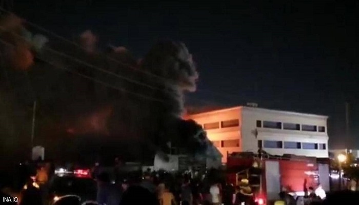 مصرع 41 شخصا وإصابة آخرين بحريق في مستشفى بمدينة الناصرية بالعراق
