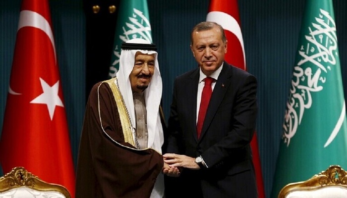الرئيس أردوغان يتصل هاتفيا بالملك سلمان
