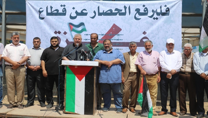 القوى الوطنية: سنعطي فرصة للوسطاء لإنهاء الحصار وإدخال مواد الاعمار لغزة
