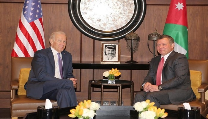 بايدن للملك عبد الله الثاني: واشنطن ستواصل تعزيز التعاون مع الأردن
