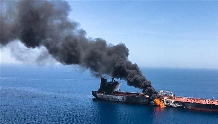 مسؤول إسرائيلي يتهم طهران بالوقوف وراء هجوم استهدف سفينة قبالة شواطئ عمان
