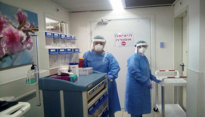  الصحة الإسرائيلية تعطي توجيهاتها للمستشفيات بفتح أقسام الكورونا 
