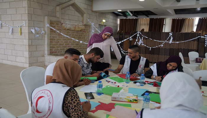 جمعية الهلال الأحمر الفلسطيني تطلق سلسلة مخيمات صيفية بعنوان 
