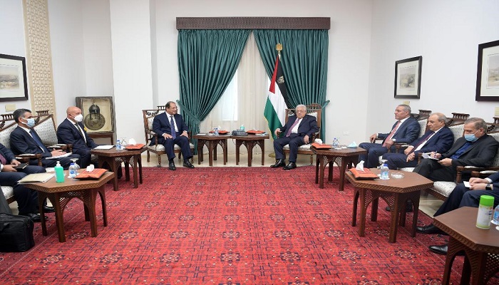 
الرئيس عباس يستقبل رئيس جهاز المخابرات العامة المصرية
