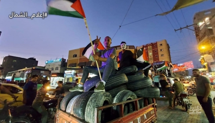  بدء فعاليات الإرباك الليلي على حدود شمال قطاع غزة
