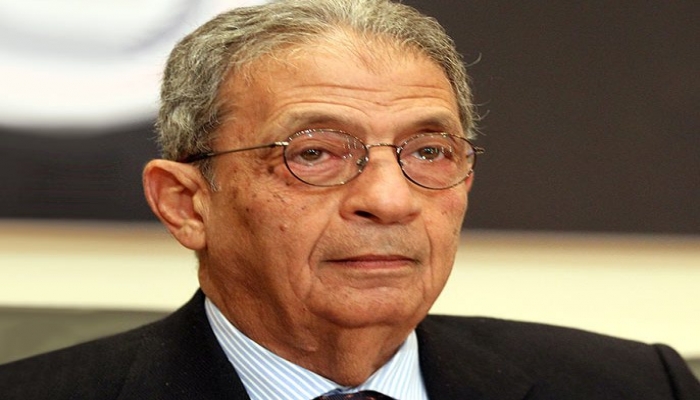 عمرو موسى يقدم استقالته كرئيس لمجلس أمناء مؤسسة ياسر عرفات
