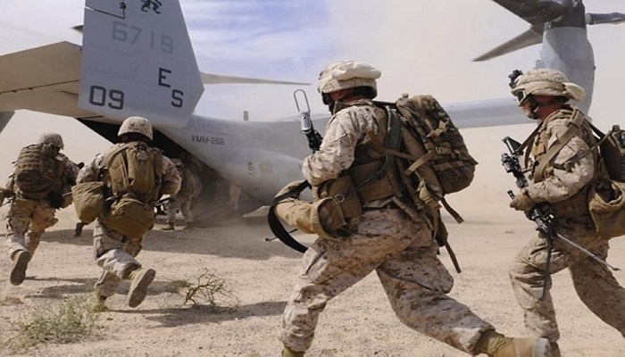 انسحاب آخر جندي أمريكي من أفغانستان 

