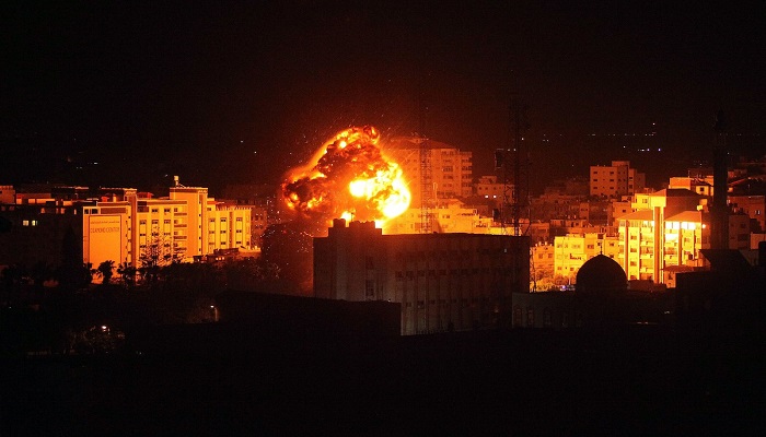  الاحتلال يقصف عدة مواقع في غزة ويلحق أضرارا في الممتلكات