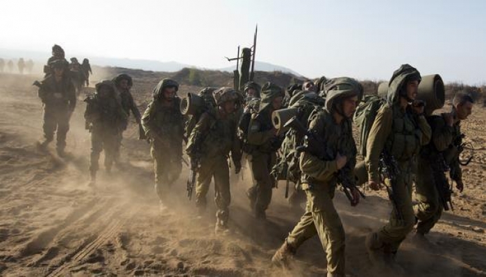 جيش الاحتلال يتأهب على حدود غزة
