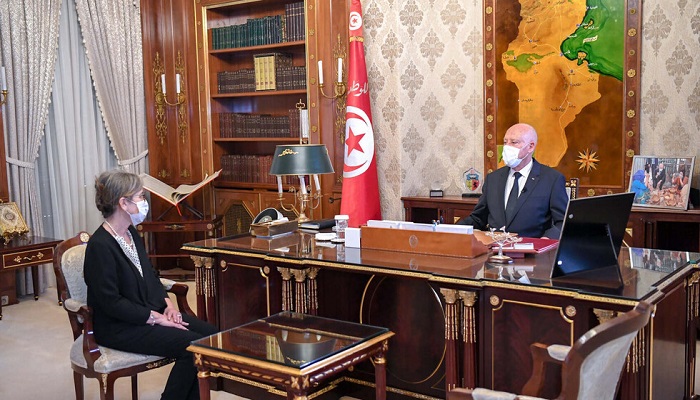 الرئيس التونسي يكلف نجلاء بودن بتشكيل الحكومة
