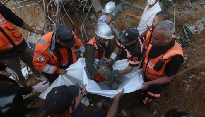 إنتشال جثامين 3 مواطنين من داخل نفق جنوب قطاع غزة
