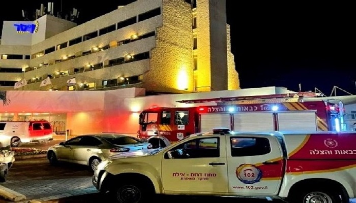  انفجار داخل أحد الفنادق في 