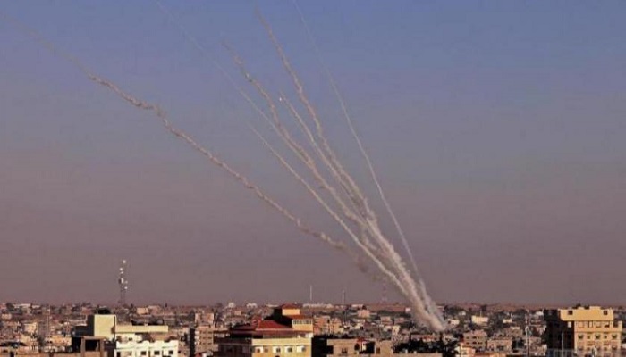 سقوط صاروخين أطلقا من غزة قبالة سواحل يافا