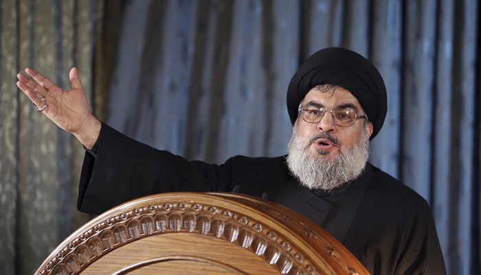 حسن نصر الله: هل هناك عاقل يساوي بين الولايات المتحدة والجمهورية الإسلامية الإيرانية