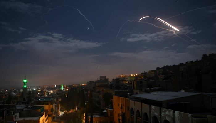 هجوم إسرائيلي صاروخي على محيط دمشق
