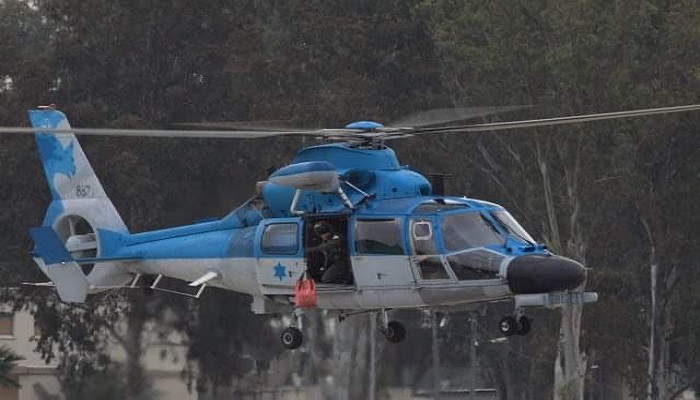 التحقيق الأولي في تحطم المروحية الإسرائيلية في حيفا: التحطم كان نتيجة لانفجار المحرك

