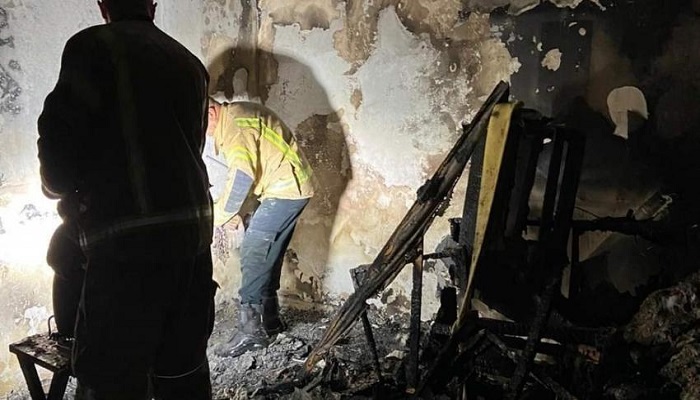 10 إصابات في حريق منزل في بيت صفافا
