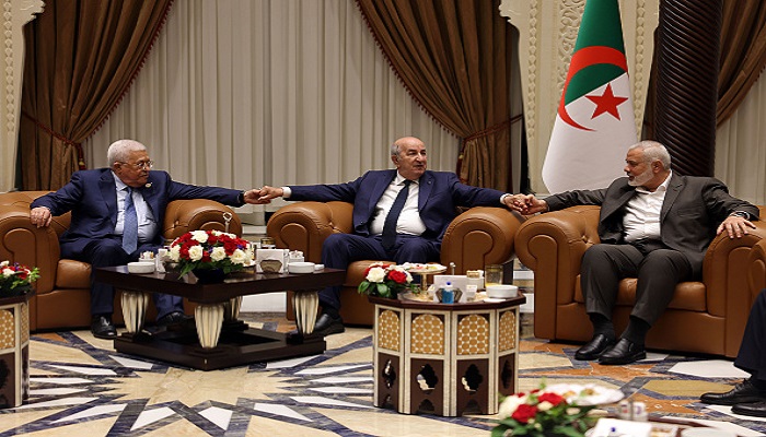 حماس: نتعامل بجدية مع الجهود الجزائرية للمصالحة الفلسطينية

