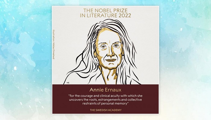 منح جائزة نوبل في الآداب للفرنسية آني إرنو
